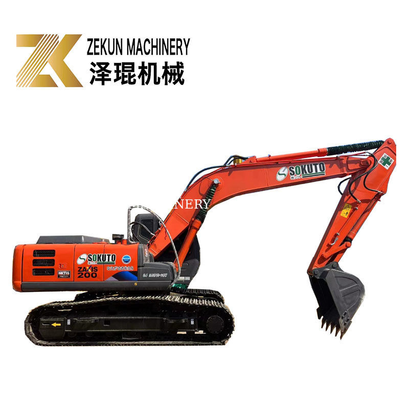 20 ton używany HITACHI ZX 200-3G Excavator Digger w dobrym stanie