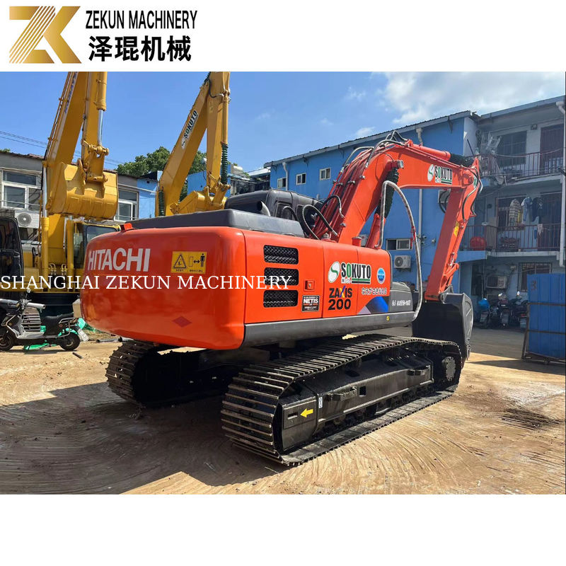 20 ton używany HITACHI ZX 200-3G Excavator Digger w dobrym stanie