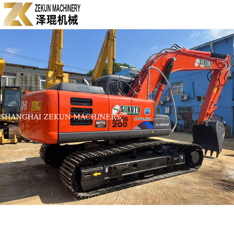 20 ton używany HITACHI ZX 200-3G Excavator Digger w dobrym stanie