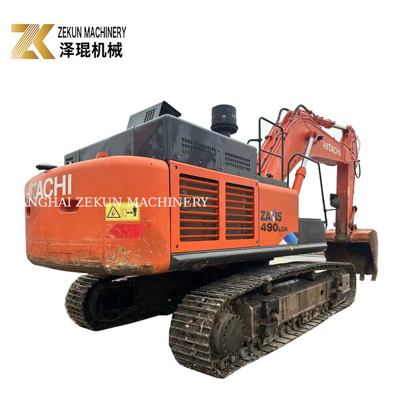 Oryginalny 49T Hitachi ZX 490 LCA-5A Digger używany z innym układem hydraulicznym