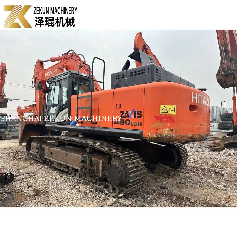 Oryginalny 49T Hitachi ZX 490 LCA-5A Digger używany z innym układem hydraulicznym