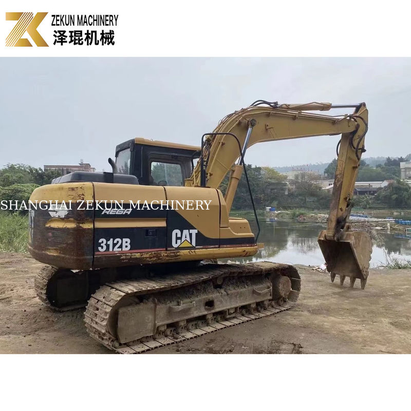 2000 Rok Cat 312B używany grabarz 12tonowy 63KW grabarz używany
