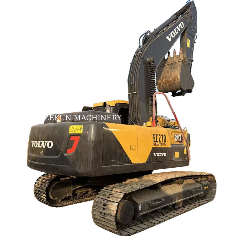 21T używany grabarz Volvo EC210 z kabiną Volvo w dobrym stanie w roku 2022