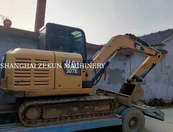 Japońska produkcja Zelenoid Cat307 używana koparka z silnikiem C2.6 DI