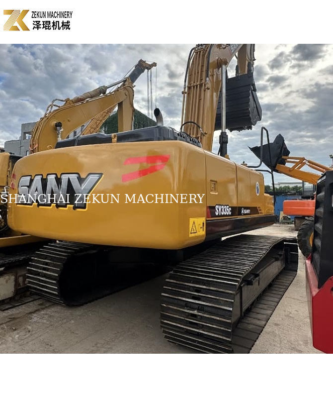 33 ton Sany 335 Ekskawator używany 212KW z hydrauliczną pompą w dobrym stanie