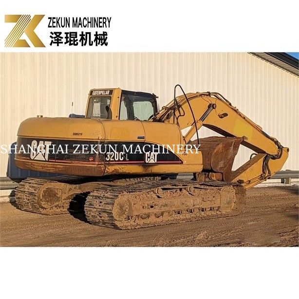 Oryginalne części CAT 320D2 Używany grabarz z zawórem hydraulicznym i pompą hydrauliczną