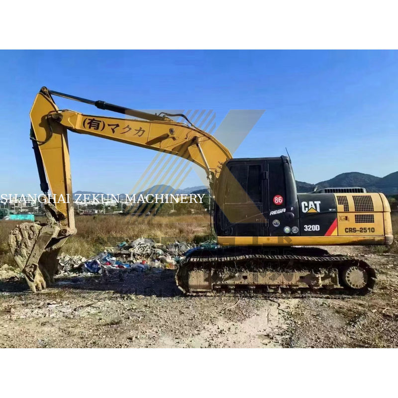 Dobry 20-tonowy używany CAT 320D 320DL pływający grabarz.