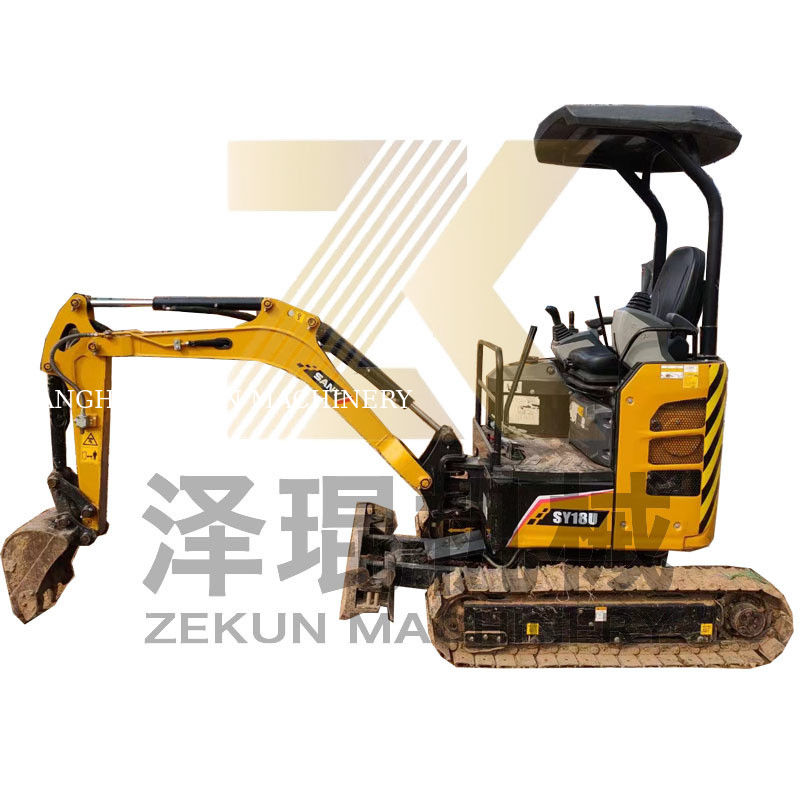 SANY SY18U 1,8 tony Mini Excavator z mocą 14,6 kW i pojemnością wiadra 0,04 m3