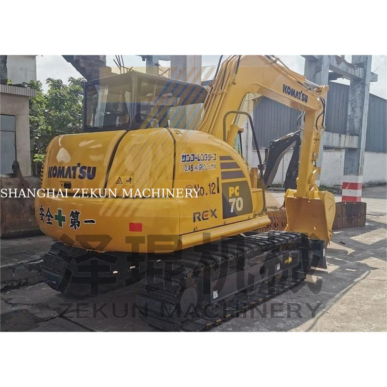 6.59TON waga operacyjna 2022 używany Komatsu PC70-8 grabarz dla Twoich wymagań