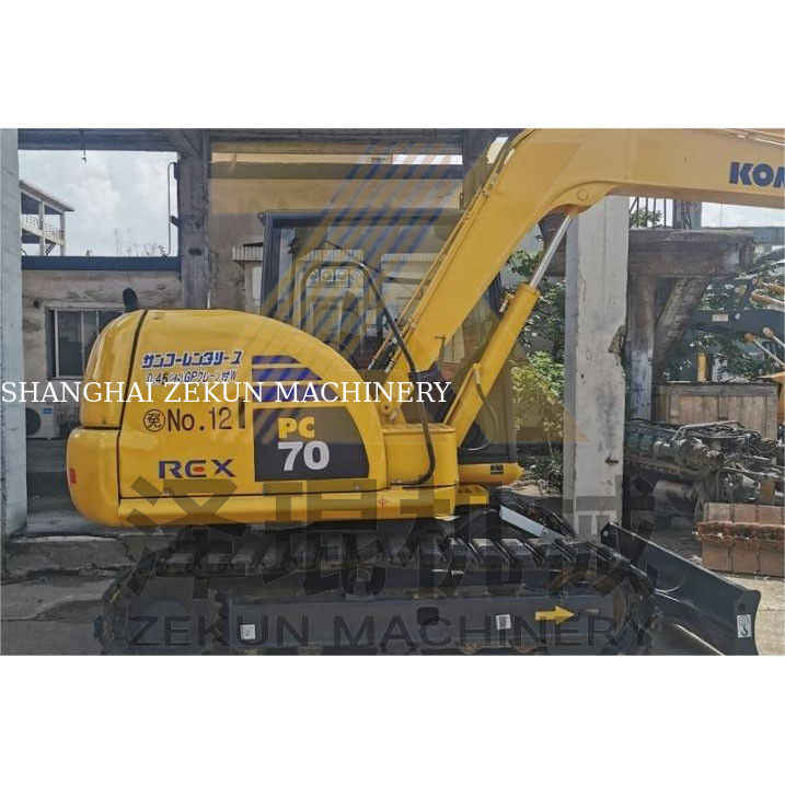 6.59TON waga operacyjna 2022 używany Komatsu PC70-8 grabarz dla Twoich wymagań