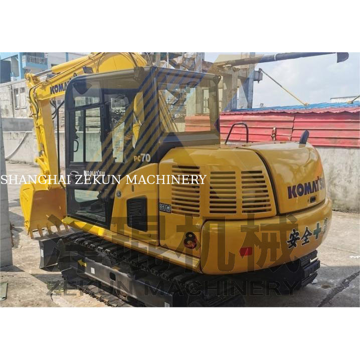 6.59TON waga operacyjna 2022 używany Komatsu PC70-8 grabarz dla Twoich wymagań
