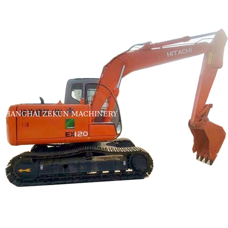 Używany Hitachi ZX120-5 ZX120-6 Mini Digger Excavator z 7420 godzinami pracy