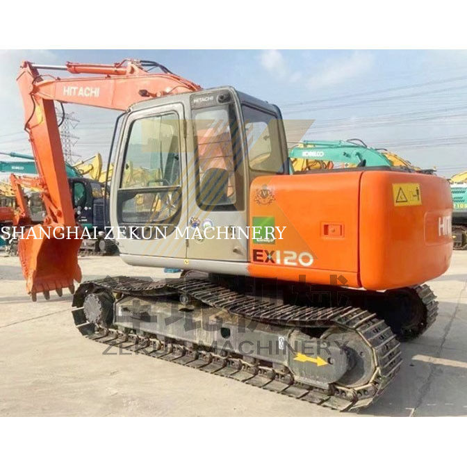 Używany Hitachi ZX120-5 ZX120-6 Mini Digger Excavator z 7420 godzinami pracy