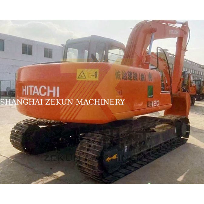 Używany Hitachi ZX120-5 ZX120-6 Mini Digger Excavator z 7420 godzinami pracy