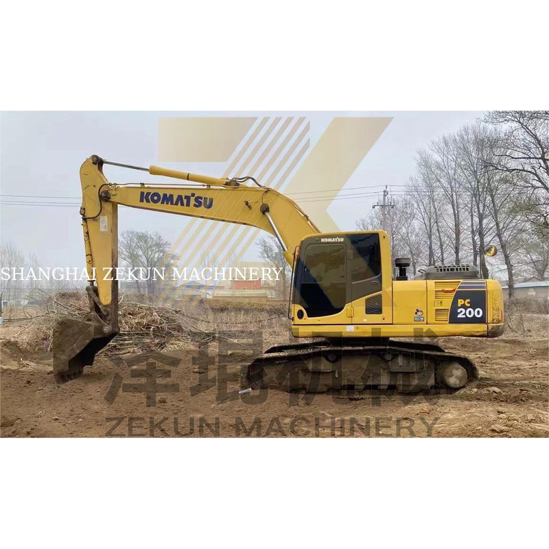 PC200-7 Komatsu PC200-7 Crawler Digger w Szanghaju PC-200-8M0 2019