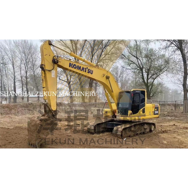 PC200-7 Komatsu PC200-7 Crawler Digger w Szanghaju PC-200-8M0 2019