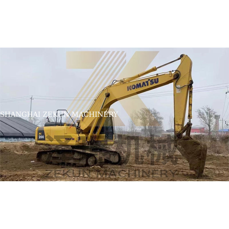 PC200-7 Komatsu PC200-7 Crawler Digger w Szanghaju PC-200-8M0 2019