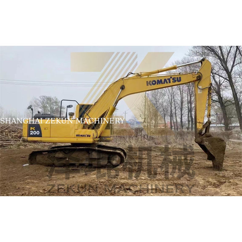 PC200-7 Komatsu PC200-7 Crawler Digger w Szanghaju PC-200-8M0 2019