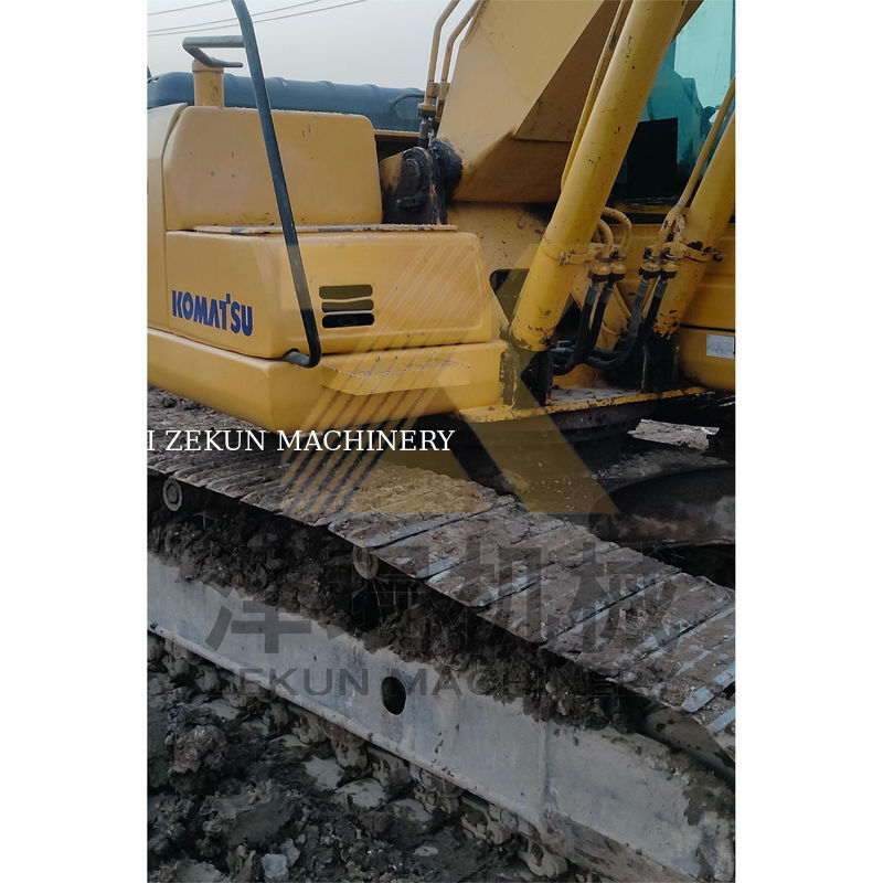 Komatsu PC200-7 PC200-8N1 Crawler Excavator Digger z silnikiem o mocy 110 kW w Szanghaju