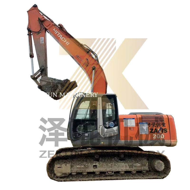 Hitachi ZX200-3 Excavator z silnikiem ISUZU 6500 godzin pracy w Szanghaju