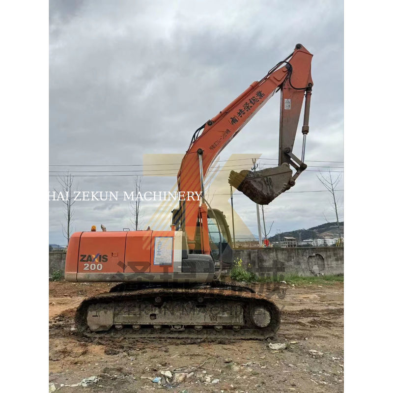 Hitachi ZX200-3 Excavator z silnikiem ISUZU 6500 godzin pracy w Szanghaju
