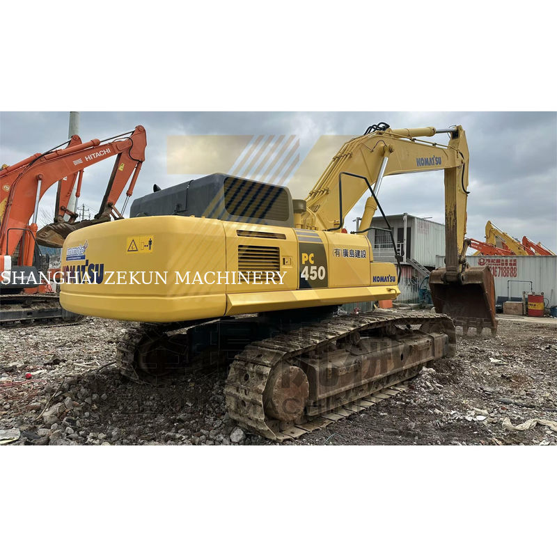 Stosowany wielofunkcyjny koparz Komatsu PC450-8 z oryginalnym japońskim Xilanh Model 2023