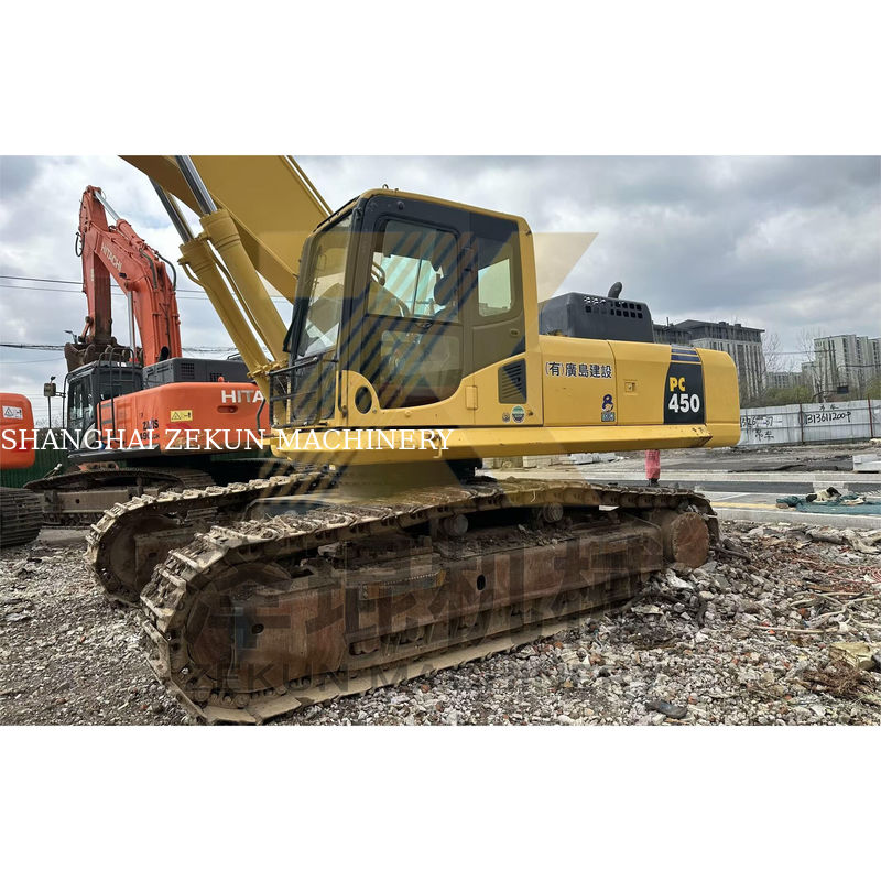 Stosowany wielofunkcyjny koparz Komatsu PC450-8 z oryginalnym japońskim Xilanh Model 2023