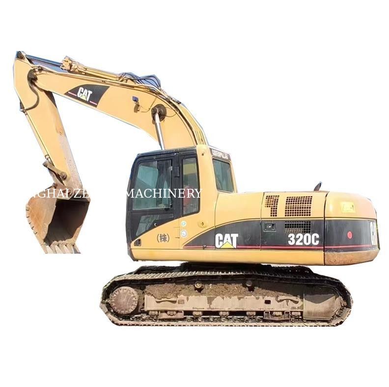 Całkowicie hydrauliczny system wykorzystywany CAT320C grabarz Wysoka moc kopania dla Twojej firmy