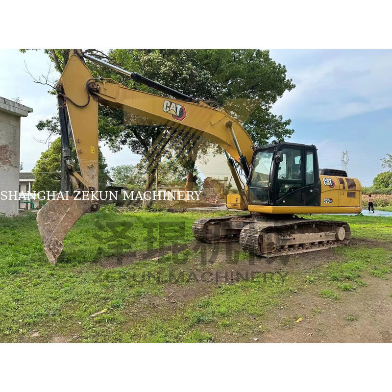Używany grabarz CAT 320GX z silnikiem C4.4 o masie obrotowej 20 ton w Szanghaju