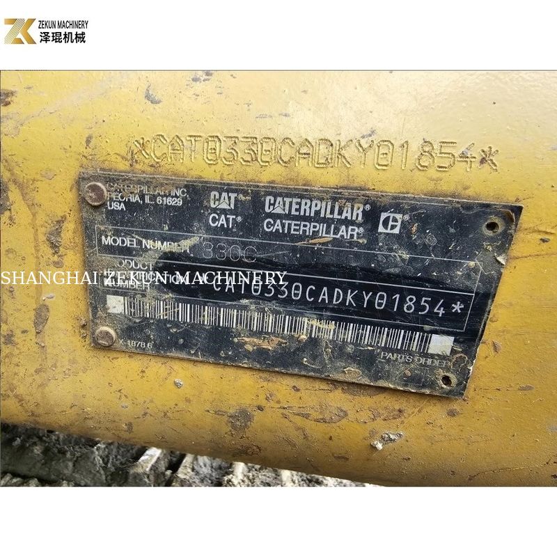32300 KG Stosowany CAT 330 Excavator Crawler dla Japonii Wybór Gąsienicy