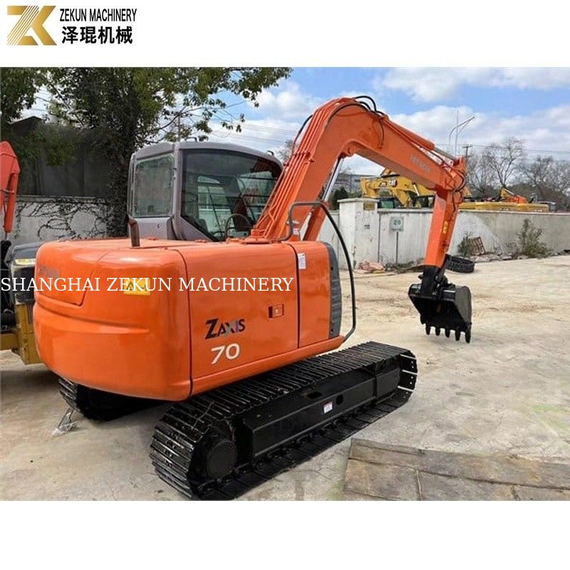 Stosowany grabarz Hitachi ZX70 z oryginalną pompą hydrauliczną i godzinami pracy 2001-4000