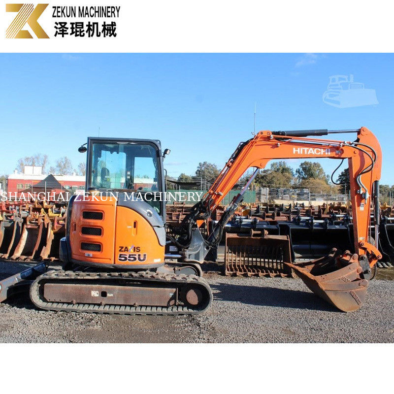 Ekskawator Hitachi ZX55-5A z pojemnością wiadra 0,19 m3