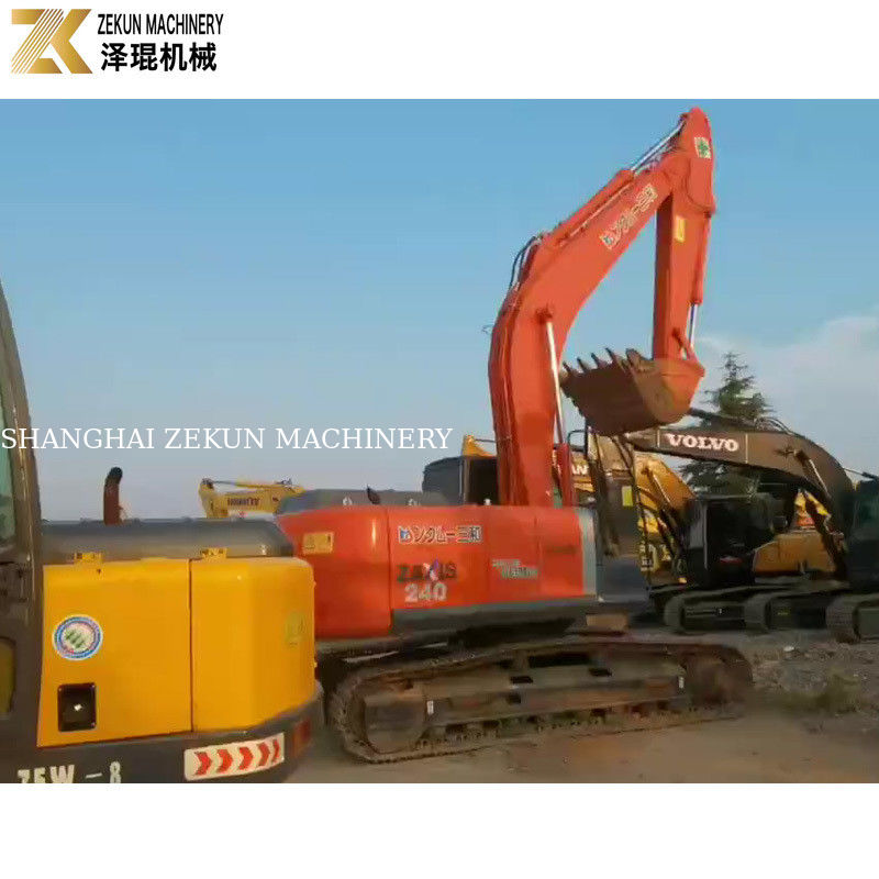 Stosowany Ekskawator Hitachi ZX240 24 Tony Japonia Oryginalny 2011 Rok 2001-4000 Godziny pracy