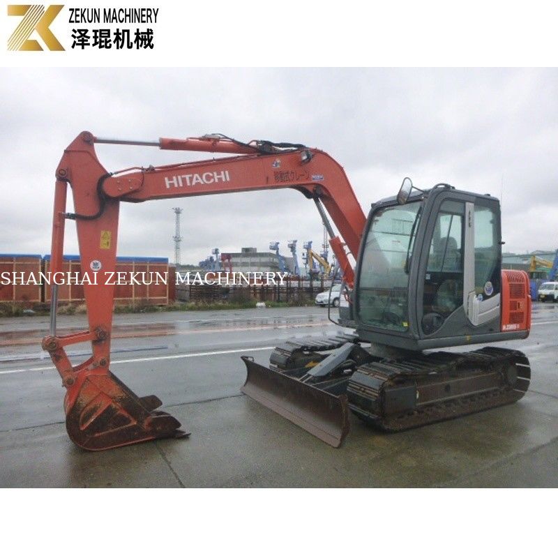 Małe wiadro używane 7 ton Hitachi ZX 70 Koparka z kciukiem ZX70-3 0-2000 godzin pracy