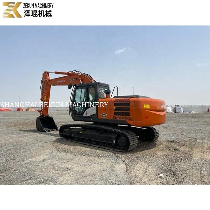 Średnia wielkość ZX220LC Koparka z do budowy kopania 22 ton używany Hitachi 220