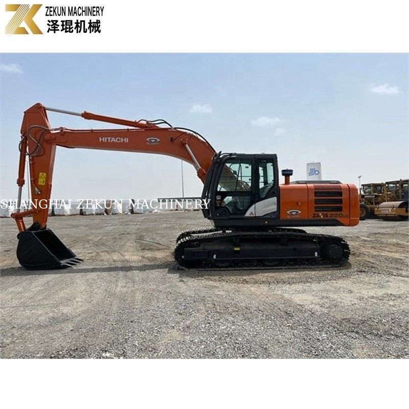 Średnia wielkość ZX220LC Koparka z do budowy kopania 22 ton używany Hitachi 220