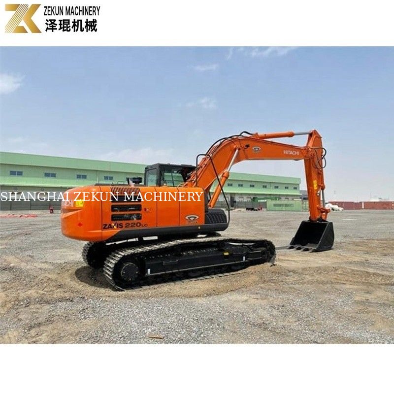 Średnia wielkość ZX220LC Koparka z do budowy kopania 22 ton używany Hitachi 220
