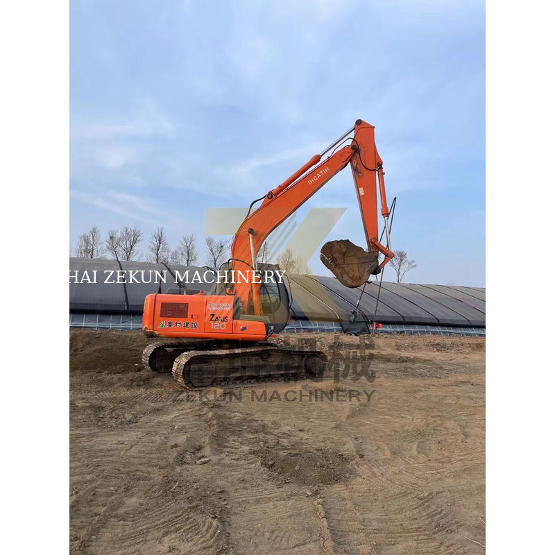 2018 ISUZU używany Hitachi ZX120-6 DS 120 Mini Digger z silnikiem ISUZU