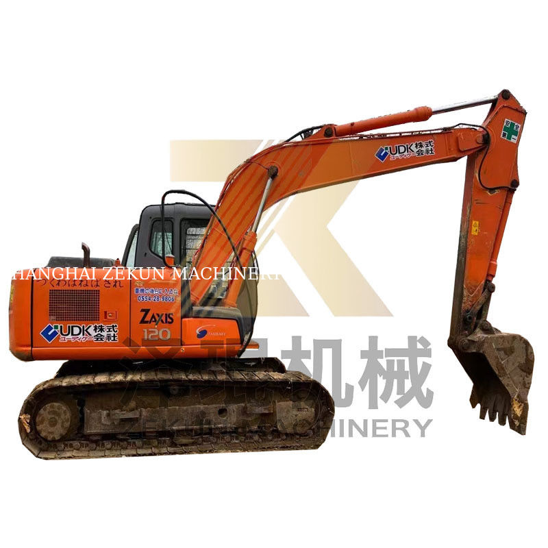 4001-6000 Godziny robocze Hitachi ZX120-6 Mini Excavator z silnikiem ISUZU