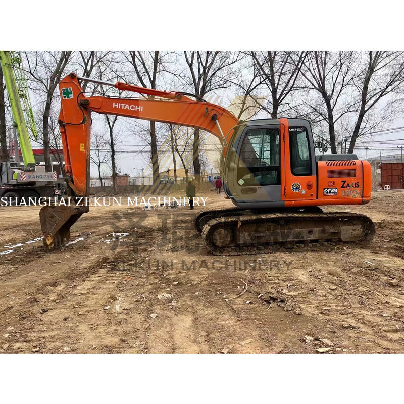 4001-6000 Godziny robocze Hitachi ZX120-6 Mini Excavator z silnikiem ISUZU