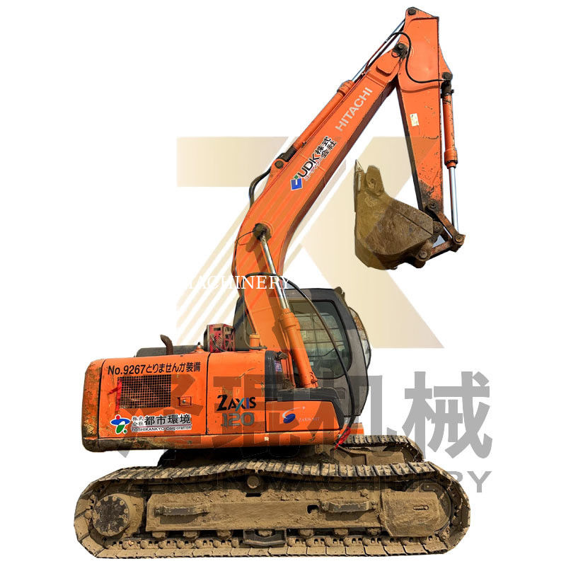 Stosowany mini grabarz Hitachi ZX120-6 o masie 12 ton 4001-6000 godzin pracy