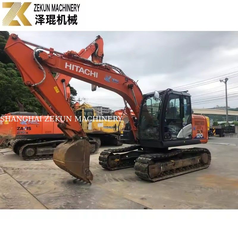 Ekskawator Hitachi ZX120-6 z oryginalną pompą hydrauliczną i masą roboczą 12 ton