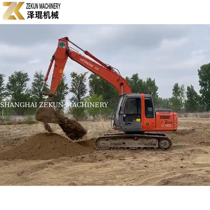 2012 Hitachi 120-2 Ekskawator oryginalne części i gumowy tor do kopania