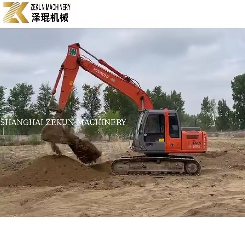 2012 Hitachi 120-2 Ekskawator oryginalne części i gumowy tor do kopania