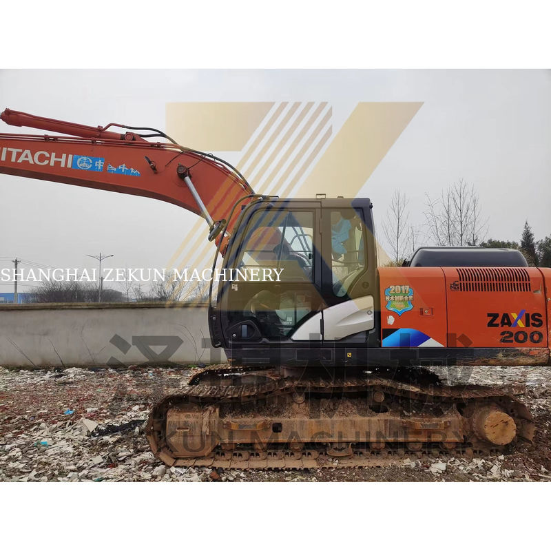 Używany Hitachi ZX200-5 Ekskawator 20 Ton oryginalny Japonia dla potrzeb budowlanych