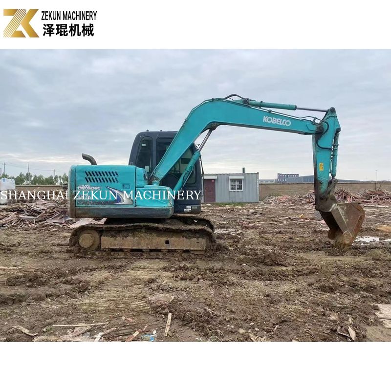 2017 używany Kobelco SK75-8 7,5-tonowy japoński koparz Oryginalny projekt