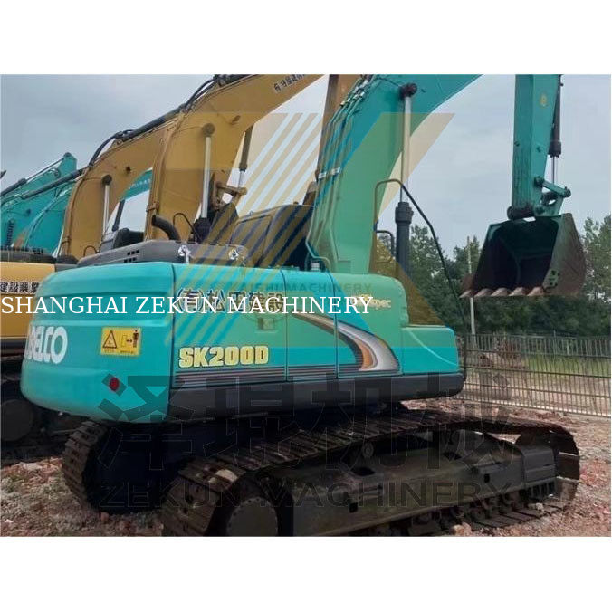 Przystępna cena używany Kobelco SK200-8 SK200D SK200 SK200-10 SK200-3 SK200-6 Ekskawator 2019