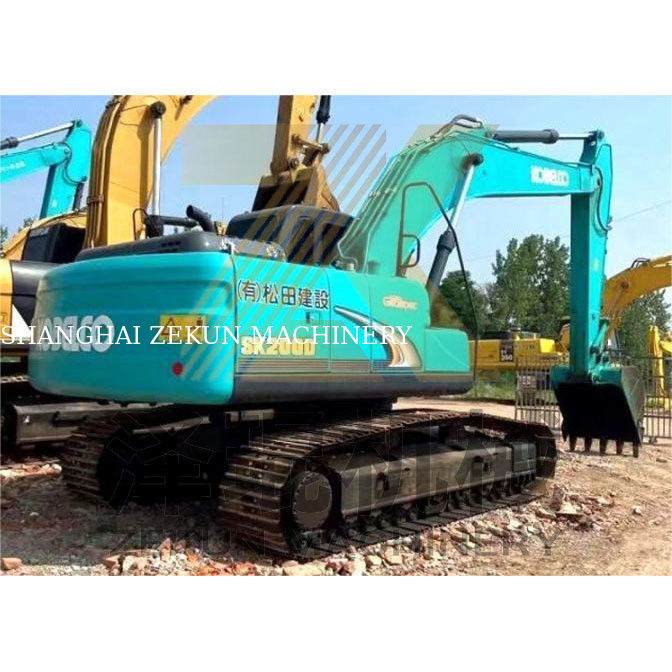 Przystępna cena używany Kobelco SK200-8 SK200D SK200 SK200-10 SK200-3 SK200-6 Ekskawator 2019