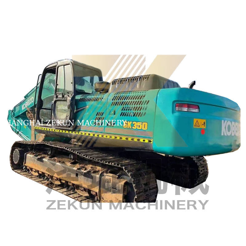 Najwyższa używana koparka Kobelco SK350-8 ZX360-3 z silnikiem HINO