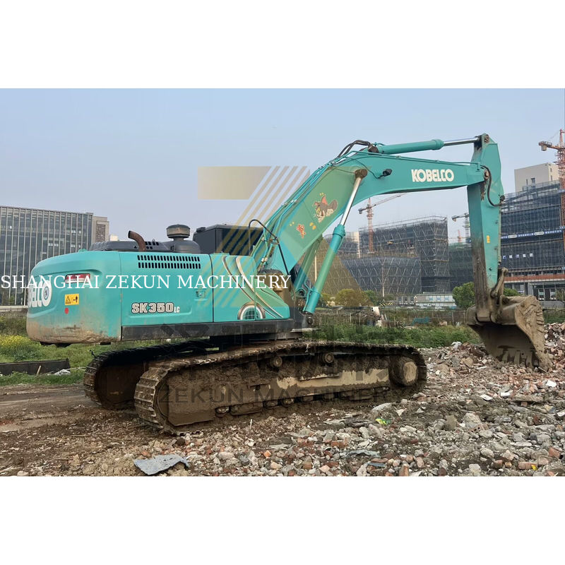Dobry stan Kobelco SK350LC 8 Koparka o pojemności wiadra 1,6 m3 i silnik HINO